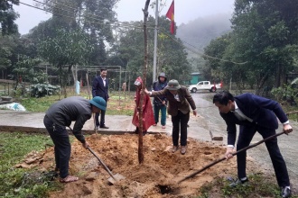 Trung tâm Cứu hộ, bảo tồn và Phát triển sinh vật tổ chức “Tết trồng cây đời đời nhớ ơn Bác Hồ” Xuân Ất Tỵ 2025